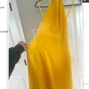 Banana Republic Yellow Dress